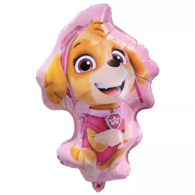 Mancs Őrjárat Skye and Everest Pink fólia lufi 46 cm