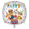 Mancs Őrjárat Dual Faced fólia lufi 46 cm
