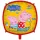 Peppa malac Messy Play Yellow fólia lufi 46 cm