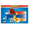 Sonic a sündisznó Sega műanyag asztalterítő 120x180 cm