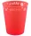Red, Piros micro prémium műanyag pohár 250 ml