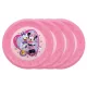 Disney Minnie Junior micro prémium műanyag lapostányér 4 db-os szett 21 cm
