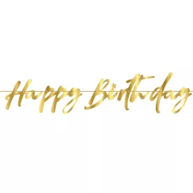 Happy Birthday Candles papír felirat 2 m