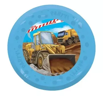Építkezés Grabber micro prémium műanyag lapostányér 4 db-os szett 21 cm