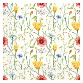 Virágos Wild szalvéta 20 db-os 33x33 cm