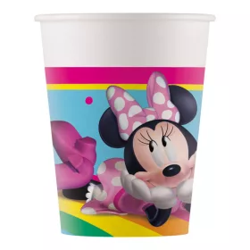   Disney Minnie Makes Me Smile papír pohár 8 db-os 200 ml FSC