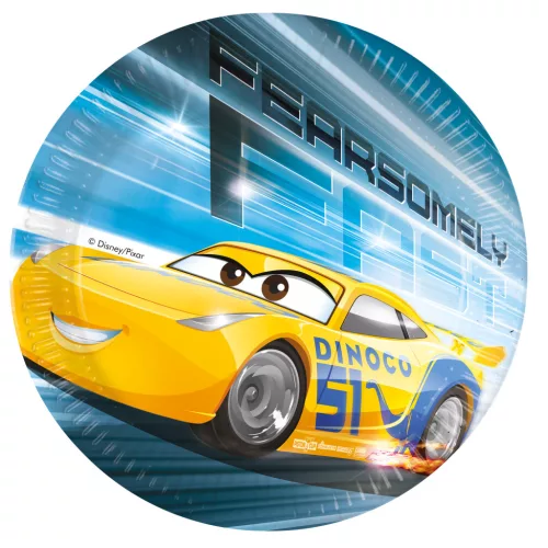 Disney Verdák Victory Is Mine papírtányér 8 db-os 20 cm FSC