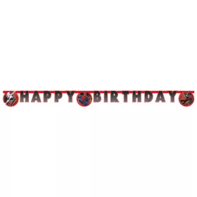 Pókember World of Webs Happy Birthday felirat FSC 2 m