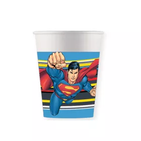 Superman Krypton papír pohár 8 db-os 200 ml FSC