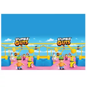 Stumble Guys Chaos Runner műanyag asztalterítő 120x180 cm