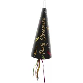 Színes Multicolor szerpentín kilövő