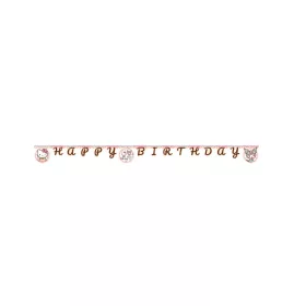 Hello Kitty Kuromi Happy Birthday felirat FSC 2 m