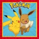 Pokémon Next Generation szalvéta 20 db-os 33x33 cm FSC