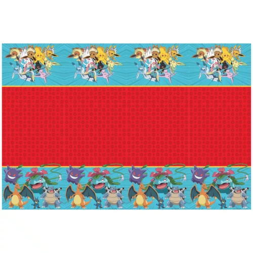 Pokémon Next Generation műanyag asztalterítő 120x180 cm