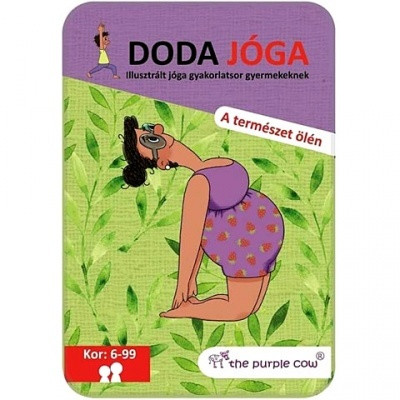 Doda jóga: A természet ölén - foglalkoztató kártyák  Purple Cow