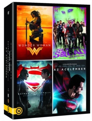 DC Moziverzum  4 filmes gyűjtemény (DVD)