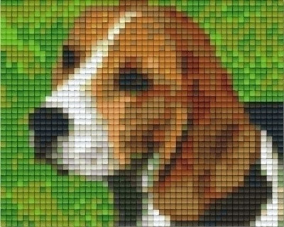 Pixelhobby  801312 Beagle (10,1x12,7cm)