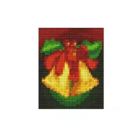 Karácsonyi harangok-2 10.2x12,7 cm egy alaplapos szett