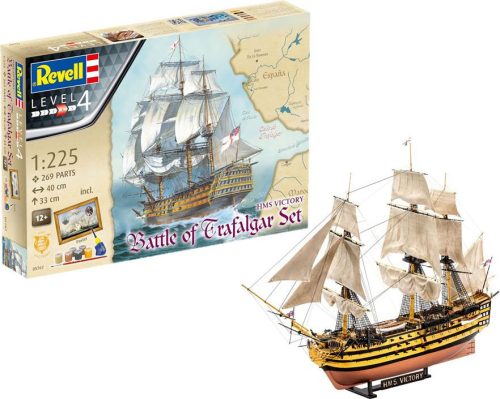 Revell Gift Set Battle of Trafalgar 1:225 makett készlet (5767)