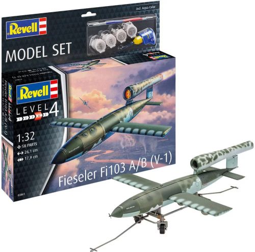 Revell Model Set Fieseler Fi103 V-1 1:32 makett készlet (63861)