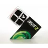 V-CUBE 2x2 versenykocka, fehér, lekerekített, matrica nélküli