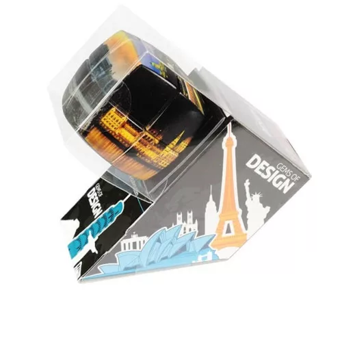 V-Cube 2x2 versenykocka-lekerekített forma, Hungary minta (matrica nélküli)
