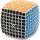 V-CUBE 8x8 versenykocka-fehér alapszín, lekerekített forma