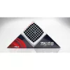 V-CUBE 8x8 versenykocka-fehér alapszín, lekerekített forma