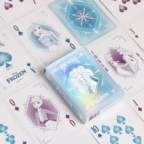Bicycle Disney Frozen Blue & Purple kártya