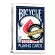 Bicycle Stripper deck - piros/kék kártya