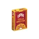 COPAG Texas Hold'em Gold piros, 2 nagy indexes 100% plasztik póker kártya