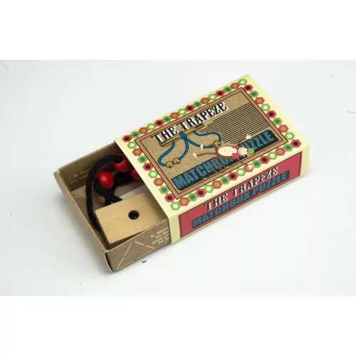 The Trapeze Matchbox Professor Puzzle ördöglakat