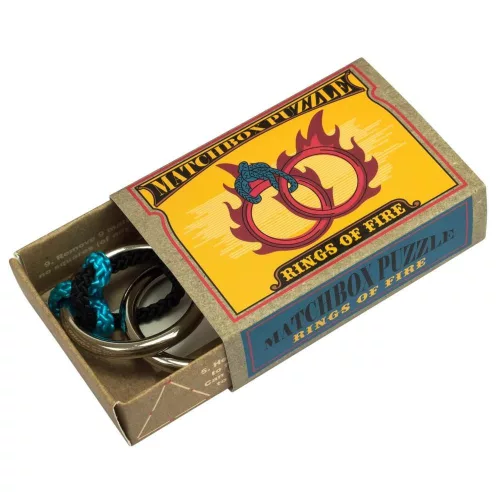 Rings of Fire Matchbox Professor Puzzle ördöglakat