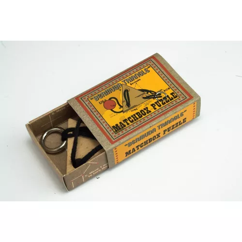 Bermuda Triangle Matchbox Professor Puzzle ördöglakat