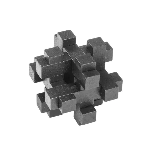 PP színes blokk puzzle, fekete - Ördöglakatok