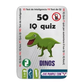 PC 50 IQ kvíz: dinoszauruszok - foglalkoztató kártyák