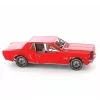 Metal Earth 1965-ös piros Ford Mustang - lézervágott acél makettező szett