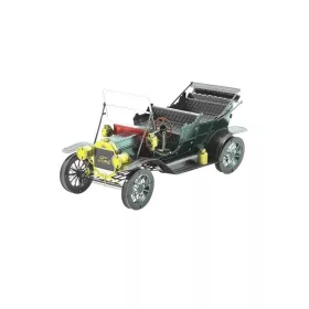   Metal Earth 1908-as sötétzöld Ford T-modell - lézervágott acél makettező szett