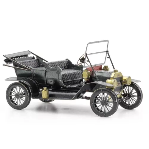 Metal Earth 1908-as sötétzöld Ford T-modell - lézervágott acél makettező szett