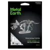 Metal Earth Triceratops - lézervágott acél makettező szett