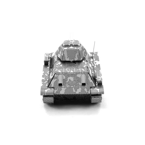 Metal Earth T-34 Tank - lézervágott acél makettező szett