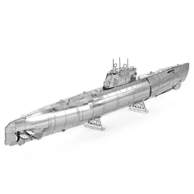   Metal Earth Német U-Boat XXI hajó - lézervágott acél makettező szett