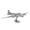 Metal Earth Boeing B-17 Flying Fortress repülőgép - lézervágott acél makettező szett