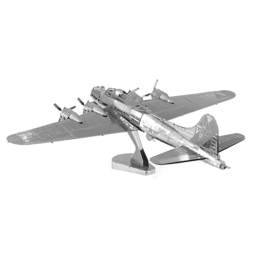 Metal Earth Boeing B-17 Flying Fortress repülőgép - lézervágott acél makettező szett