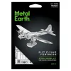 Metal Earth Boeing B-17 Flying Fortress repülőgép - lézervágott acél makettező szett