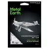 Metal Earth Messerschmitt BF-109 repülő - lézervágott acél makettező szett