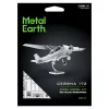Metal Earth Cessna 172 Skyhawk repülőgép - lézervágott acél makettező szett
