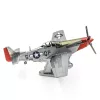 Metal Earth P-51D Mustang Sweet Arlene vadászrepülőgép - lézervágott acél makettező szett