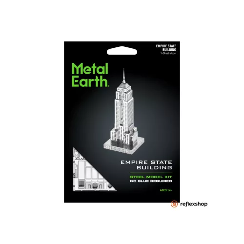 Metal Earth Empire State Building - lézervágott acél makettező szett