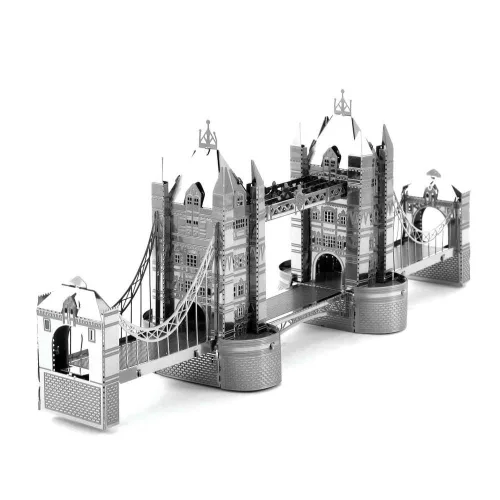Metal Earth London Tower Bridge - lézervágott acél makettező szett